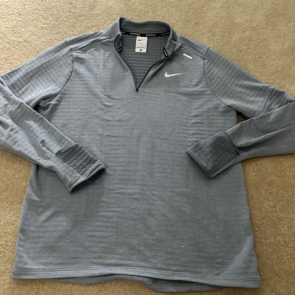Nike Therma-Fit Gray Running Top